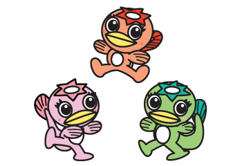 うながっぱも東濃エアーサービスを応援します!